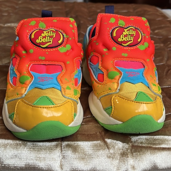 JELLY BELLY INSTAPUMP FURY RETRO YELLOW/NEON CHERRY/BLUE BLINK' - Picture 2 of 8